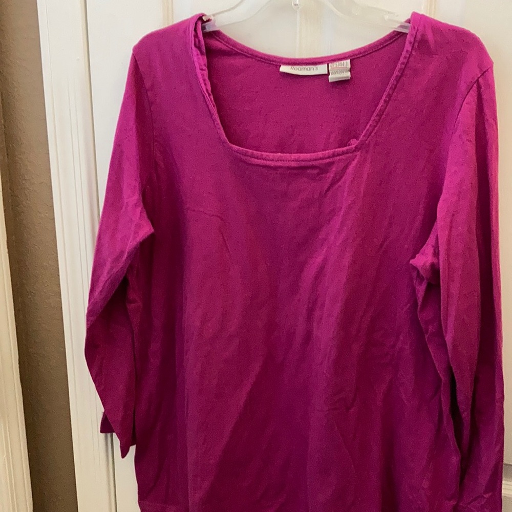 FINAL MARKDOWN Ladies Roamans square neck tee (L)